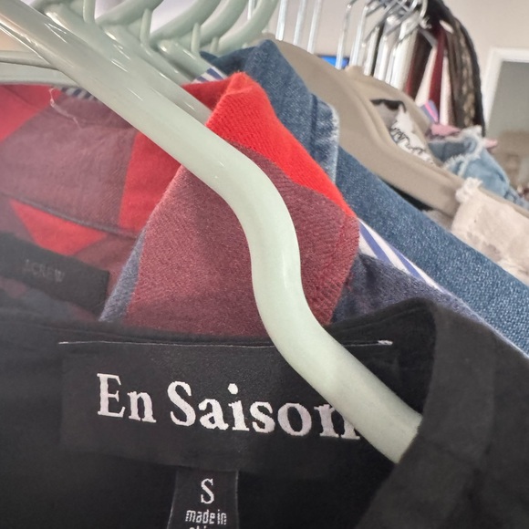 En Saison black corset top size small. - Picture 4 of 4